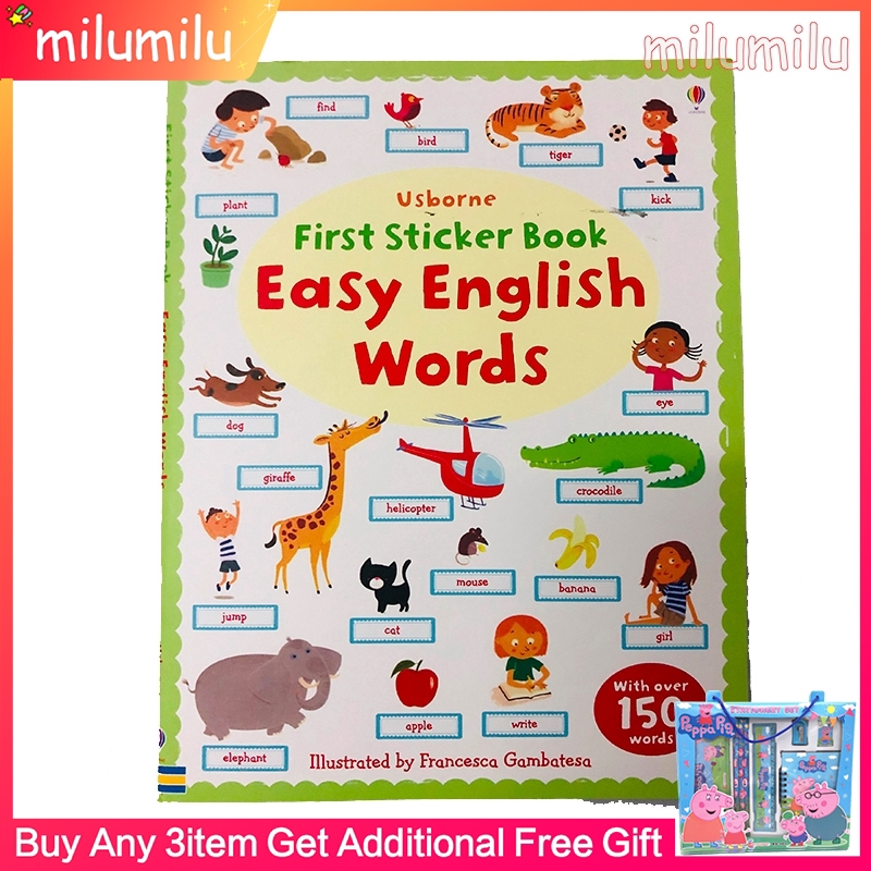 First Words Sticker Book: English Sp..., Terry Burton eBay