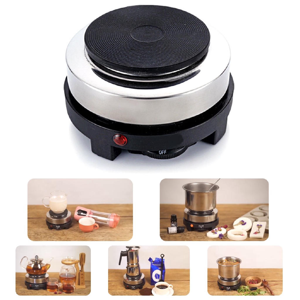 Beier 500W Electric Mini Stove Hot Plate Multifunction Cooking Coffee