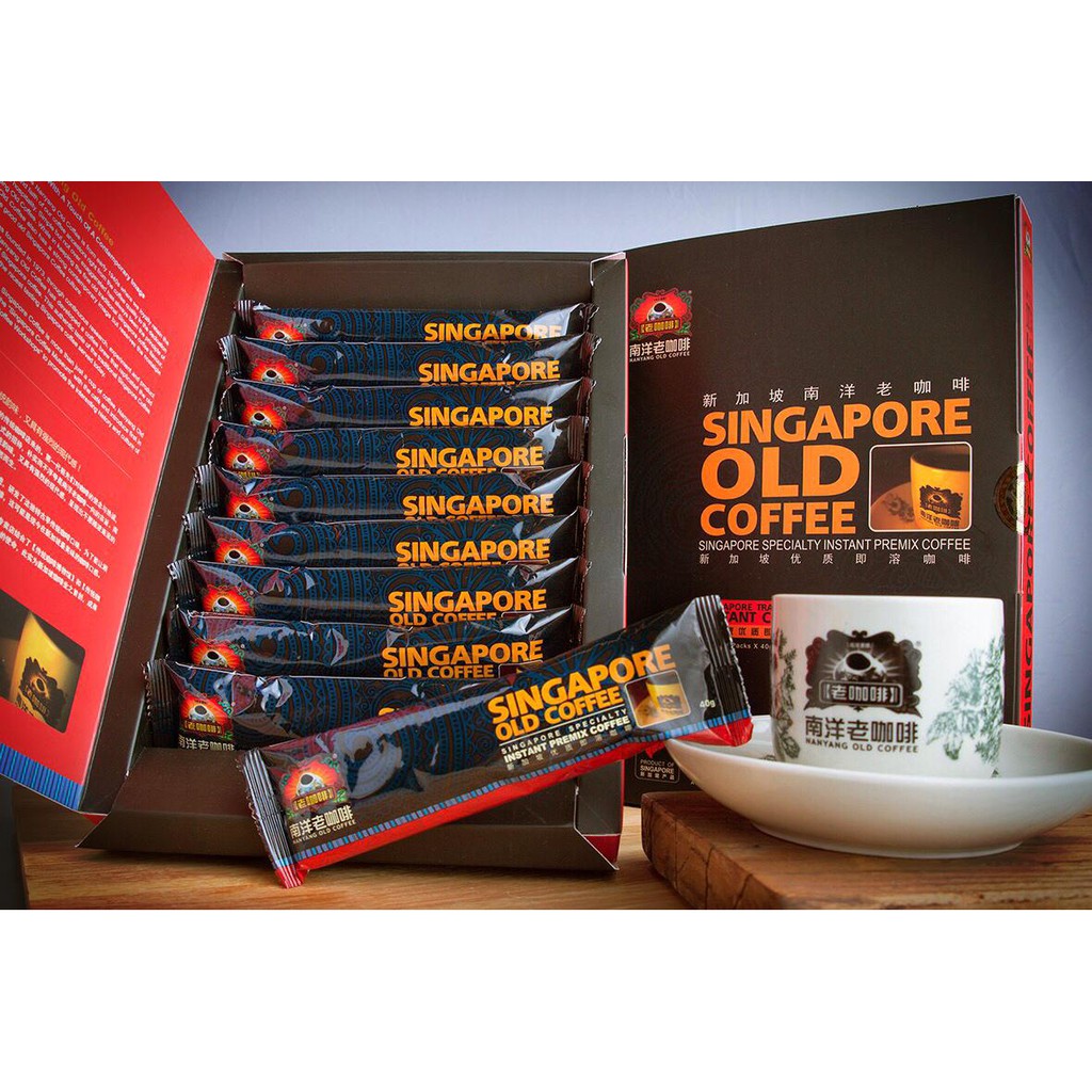 "Singapore Old Coffee" Instant Premix Coffee Gift Box Shopee Singapore