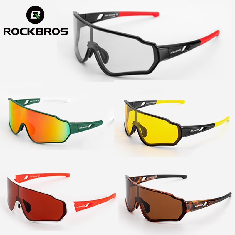 ROCKBROS Cycling Glasses Men Women Photochromic Outdoor Sport Hiking