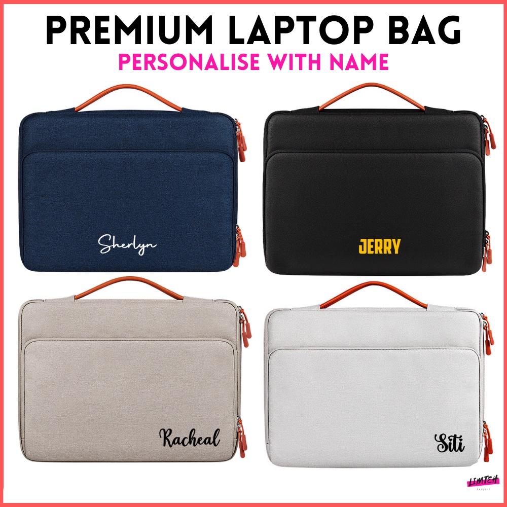 Personalised Laptop Case With Handle