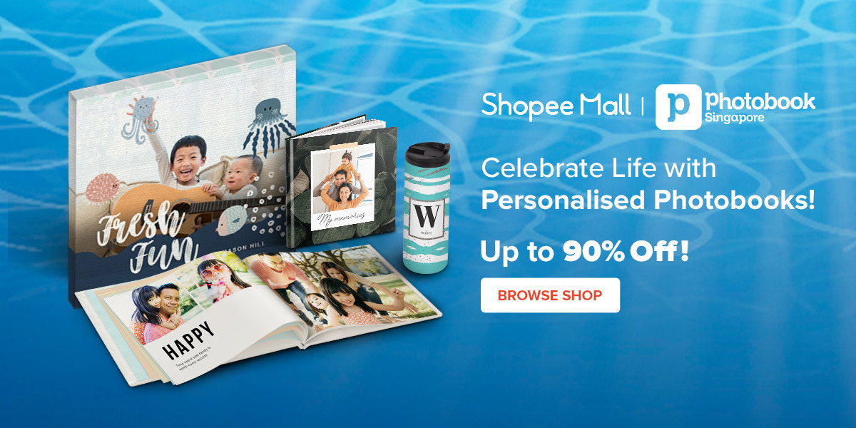 Photobook Singapore, Online Shop Shopee Singapore