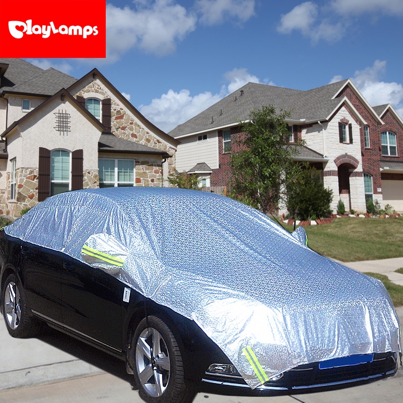 Car Covers Waterproof Sun Proof Shade Reflective Strip Dust Rain