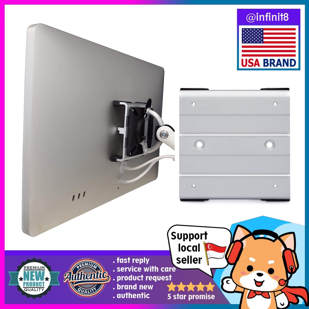 VESA Mount Adapter for iMac 24 Inch (Aluminum), iMac 27 Inch (2009