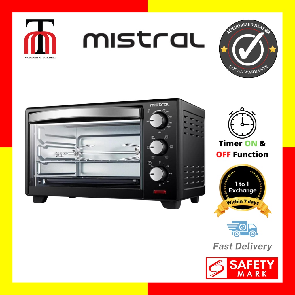 MISTRAL 45L BASIC + ROTISSERIE + CONVECTION ELECTRIC OVEN (MO450