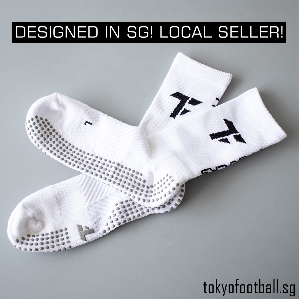 [SG Stock] TF SOCKS CLASSIC DOUBLE SIDE GRIP SOCKS TRUSOX ANTI SLIP