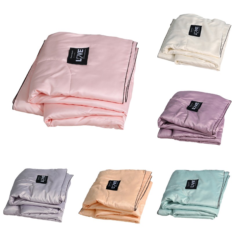 Abraca Dabra Factory price Silk Blanket Silky Cooling Thin Quilt Smooth