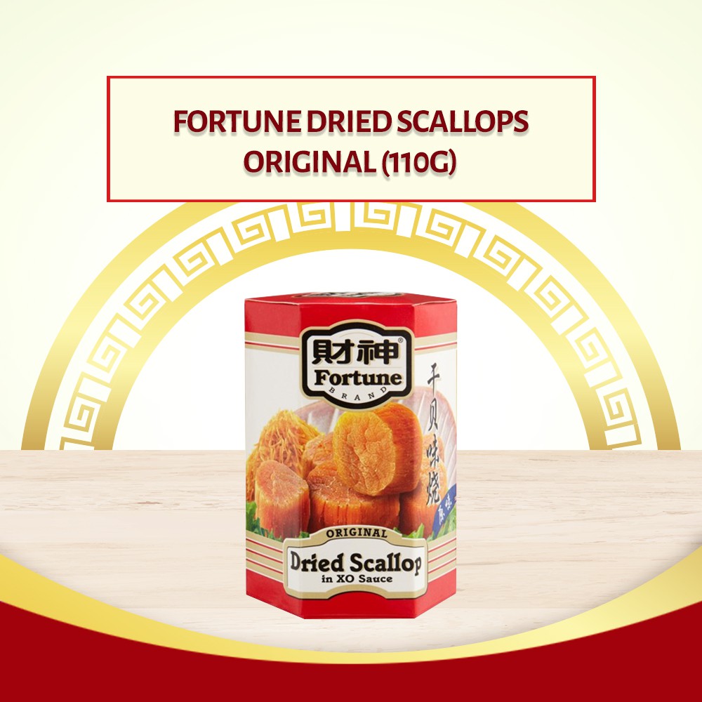 Fortune Dried Scallop in Original XO Sauce 110g Shopee Singapore