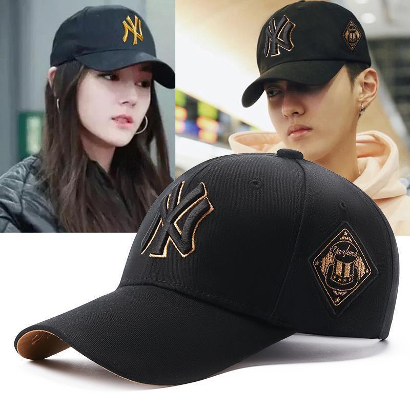 Baseball cap fashion Korean style NY cap New York Yankees cap NY
