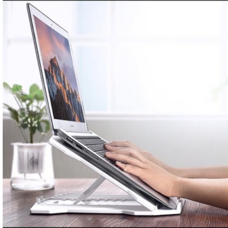 Portable Adjustable Rotatable laptop stand Shopee Singapore