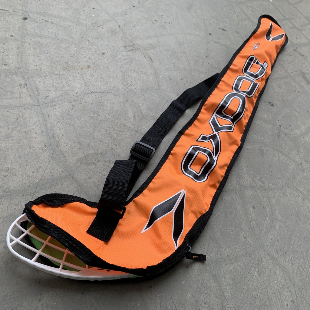 Floorball Stick Bag OXDOG TwoColoured GreenOrange Single Shopee