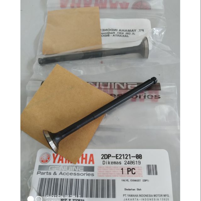 NMAX AEROX NVX VALVE EXHAUST (1PC) VALVE NMAX NVX VALVE EXHAUST (100