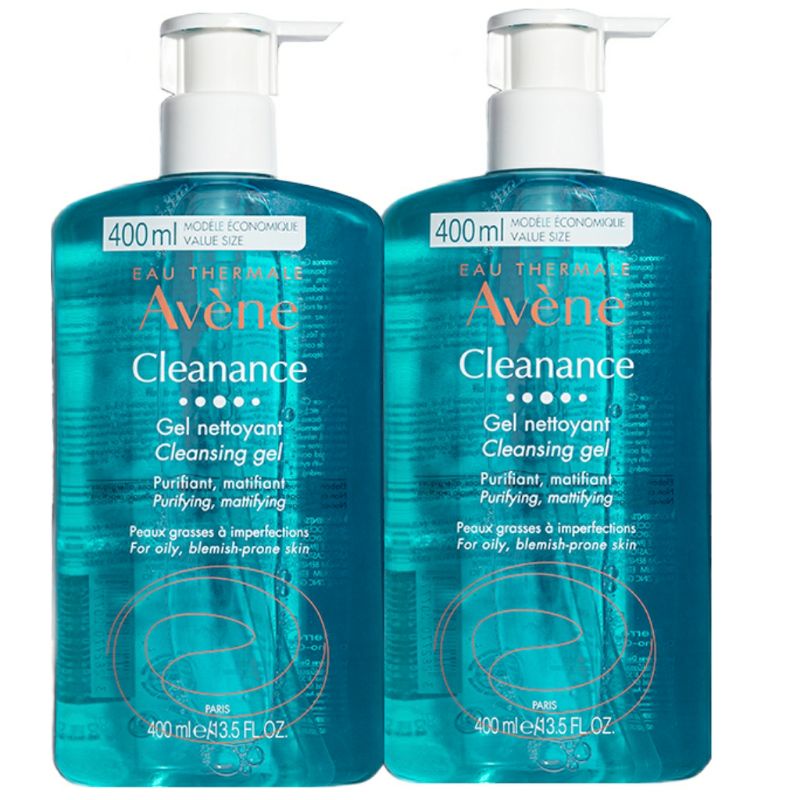 🇸🇬[SG INSTOCK] Avene Cleanance Gel Soapless Cleanser 400ml 300ml 200ml Oily Acne Prone Skin