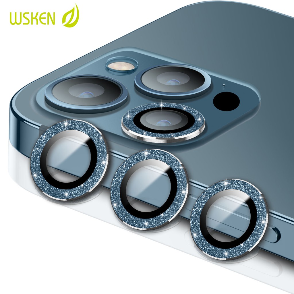 Wsken For iPhone 12 Pro Max/12/12 Pro/12 Mini Camera Lens Protector