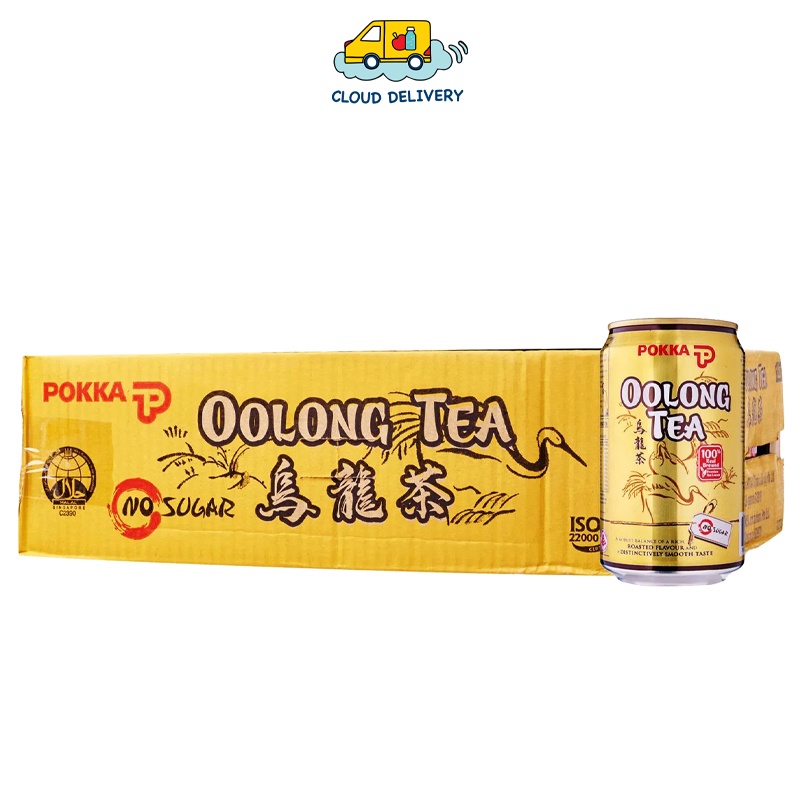 Pokka Oolong Tea Can (24 x 300ml) Shopee Singapore