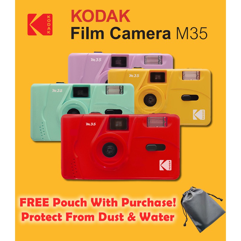 Kodak M35 Reusable 35mm Film Camera + FREE Pouch Shopee Singapore