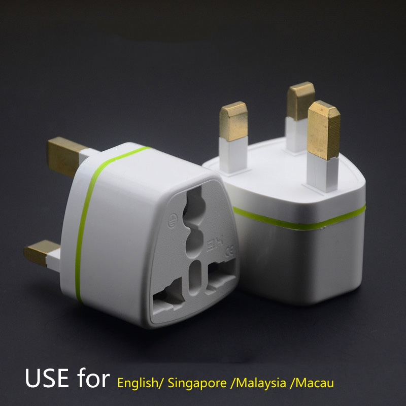 3 Pin Conversion Plug Universal Adapter British Socket