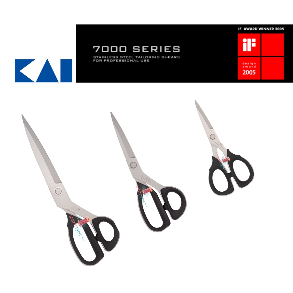 KAI Professional 6,8,9,10,11,12Inches Scissors Series( 7150,7205,7230