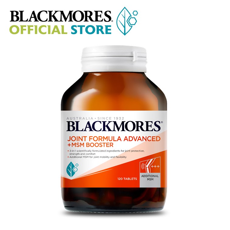 Blackmores Joint Formula Advanced + MSM Booster 120 tablets [Additional