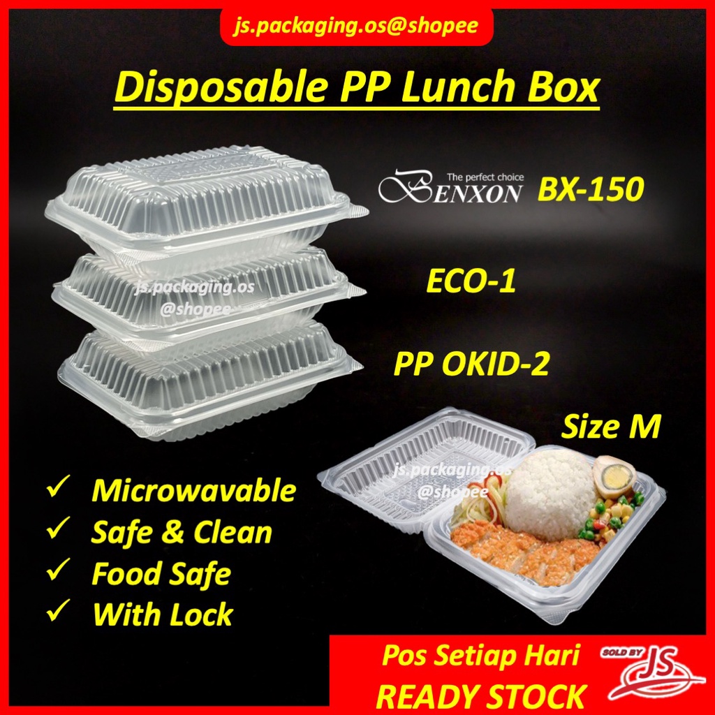 Benxon / Okid / Eco Lunch Box / Medium Size Lunch Box / Disposable