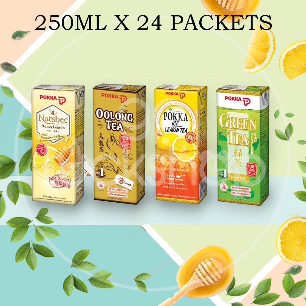 Pokka Packet Drinks 250ML X 24 Shopee Singapore