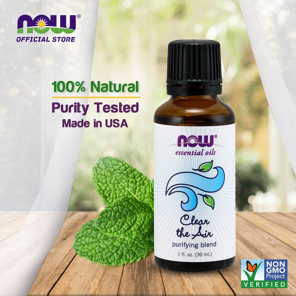 Now Foods, Essential Oils, Clear the Air, Purifying Blend, 1 fl oz (30