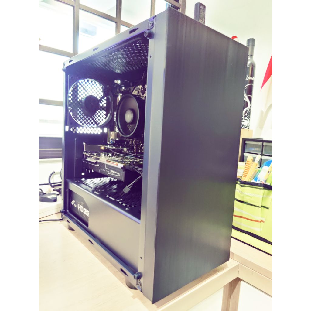 CLEERANCE SALES! Custom gaming pc featuring Intel i3 9100f