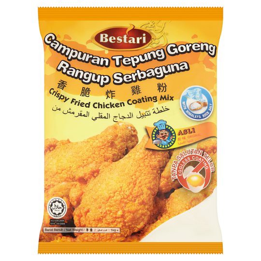 Bestari Original Fried Chicken Flour 1kg Shopee Singapore