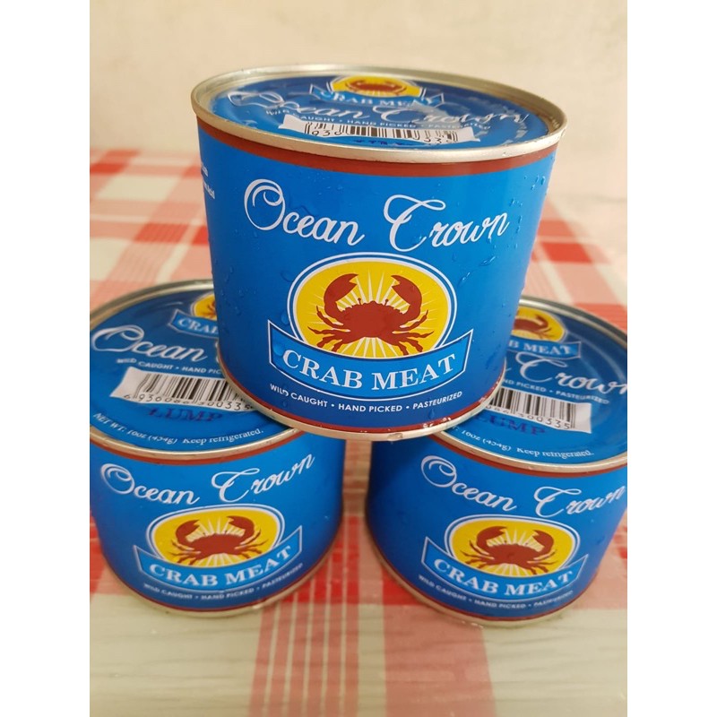 BUNDLE DEALS! Premium Frozen Crab Meat chunks (454grams per tin) (3