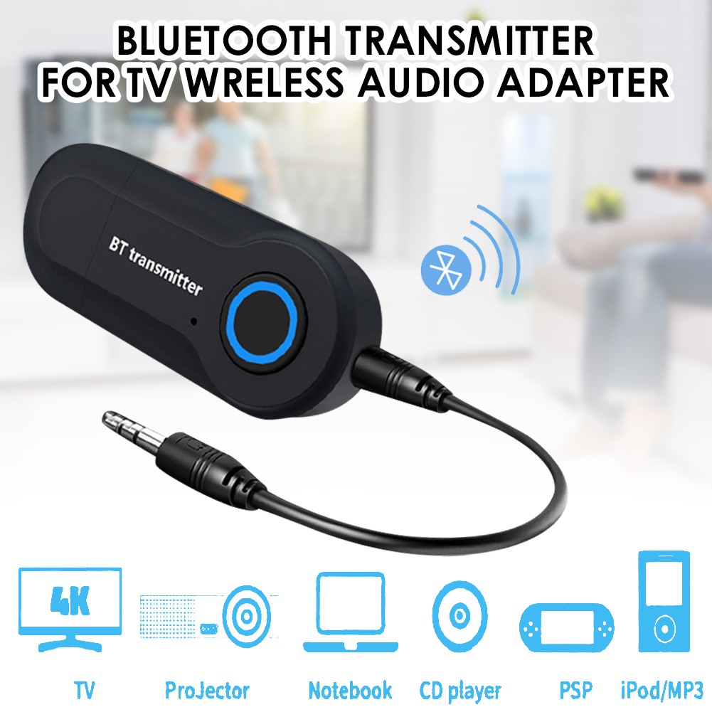Bluetooth Transmitter for TV Wireless Audio Adapter 3.5mm