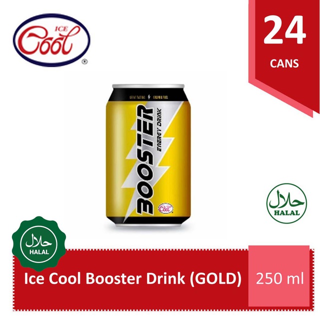 Ice Cool Booster Energy Drink (Noncarbonated) 250ml 24 per pack