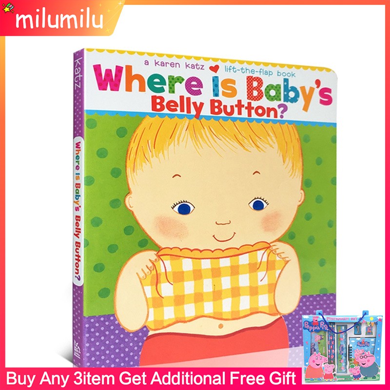 Where Is Baby�s Belly Button Karen Katz Board book