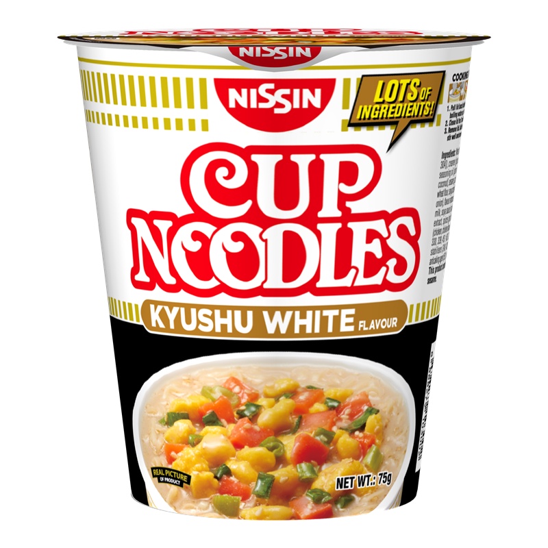 Nissin Cup Noodles Kyushu White 75g [Japanese] Shopee Singapore