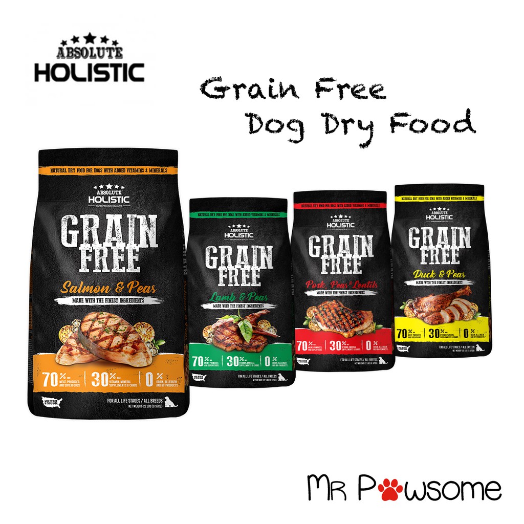 Absolute Holistic Grain Free Dog Food 22lb (9.97kg) Shopee Singapore