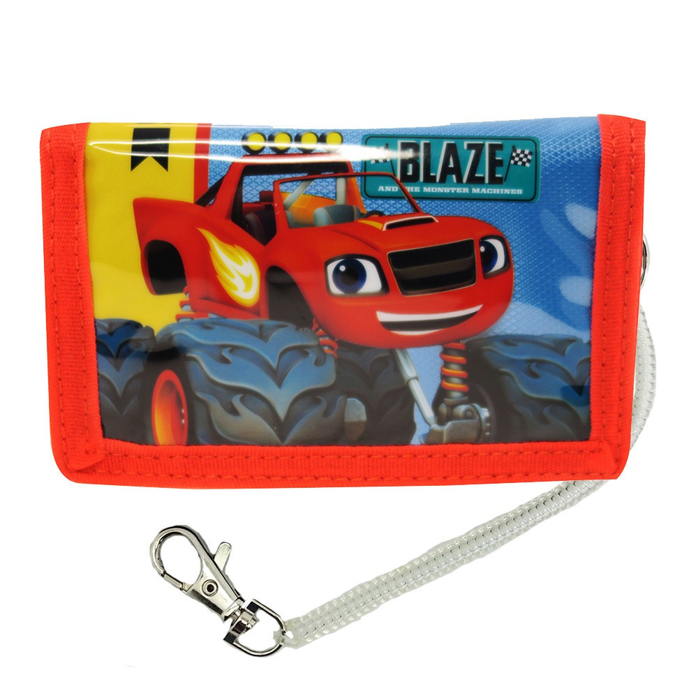 Blaze Monster Machines Tri Fold Wallet Shopee Singapore