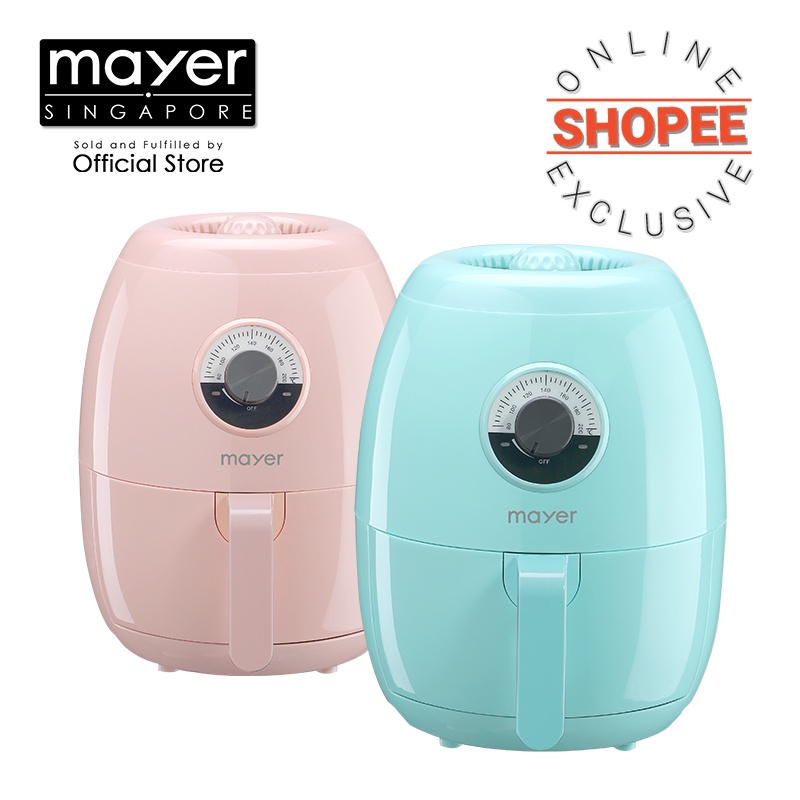 Mayer 3L Air Fryer MMAF3000 / 3.5L Digital Air Fryer MMAF3502D Shopee Exclusive Shopee Singapore