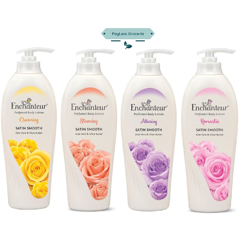Enchanteur Satin Smooth Body Lotion 400ml Shopee Singapore
