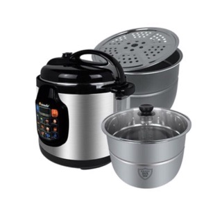 Memasak bersama guru of living pak nil dengan menggunakan primada pressure cooker! Primada Intelligent Pressure Cooker | Shopee Singapore