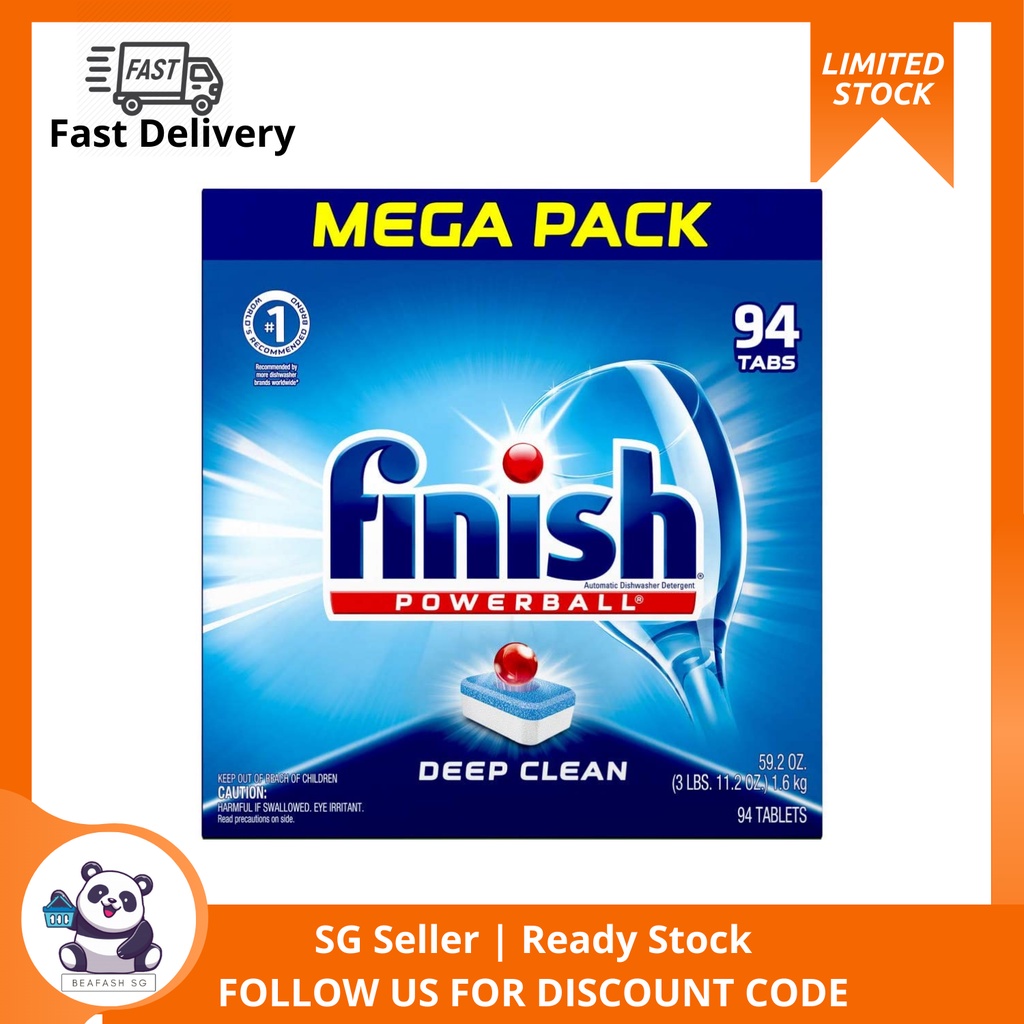 Finish All In 1, Dishwasher Detergent Powerball Dishwashing Tablets