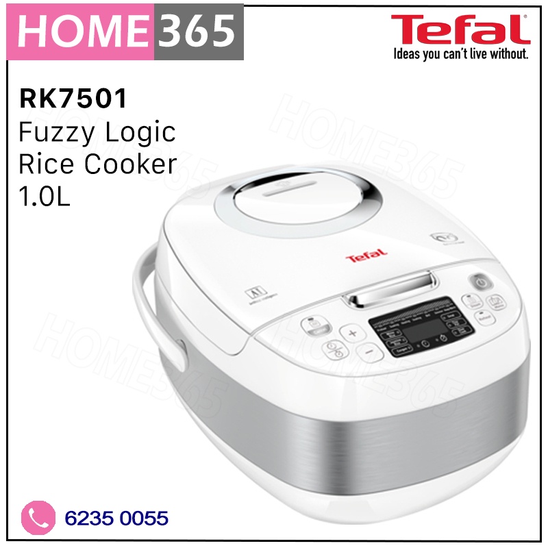 Tefal Fuzzy Logic Rice Cooker 1.0L RK7501 Shopee Singapore
