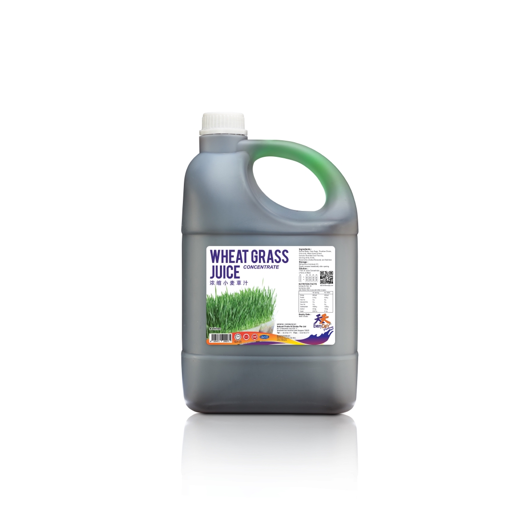 EveryDay Wheat Grass Juice Concentrate 浓缩小麦草 汁 4L Shopee Singapore