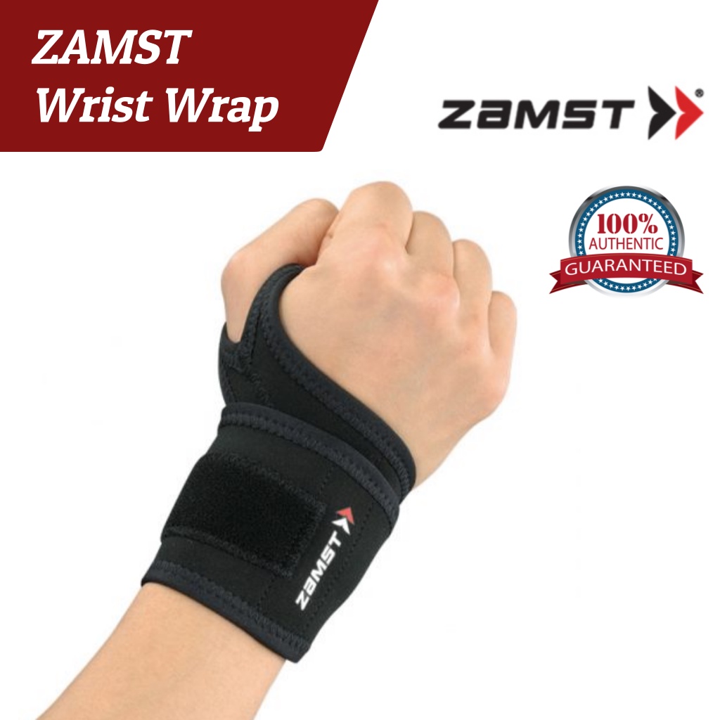 [ZAMST] Wrist Wrap Support Band (Wrist Brace for Badminton/Tennis/Squash/Golf/Rehabilitation