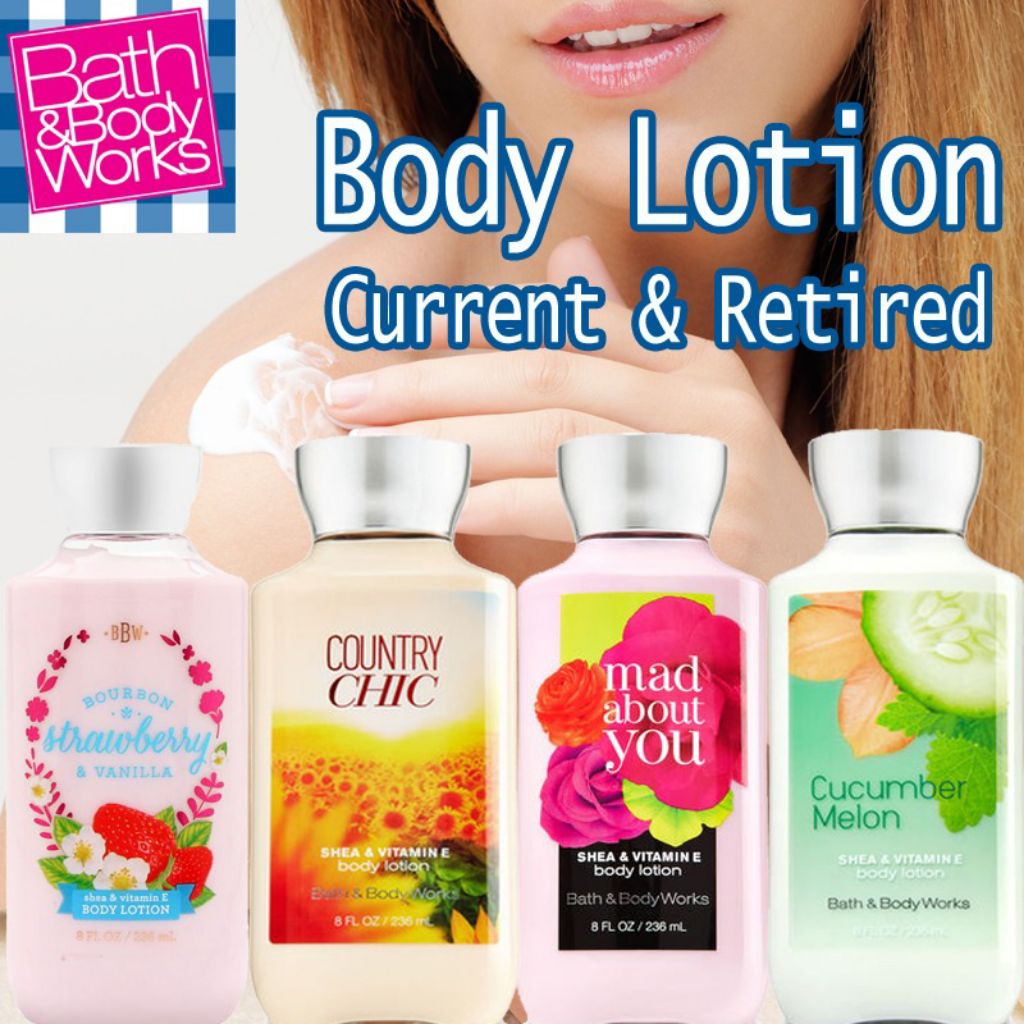 Bath & Body Works BODY LOTIONS 1 CURRENT AND RETIRED SCENTS 236ml
