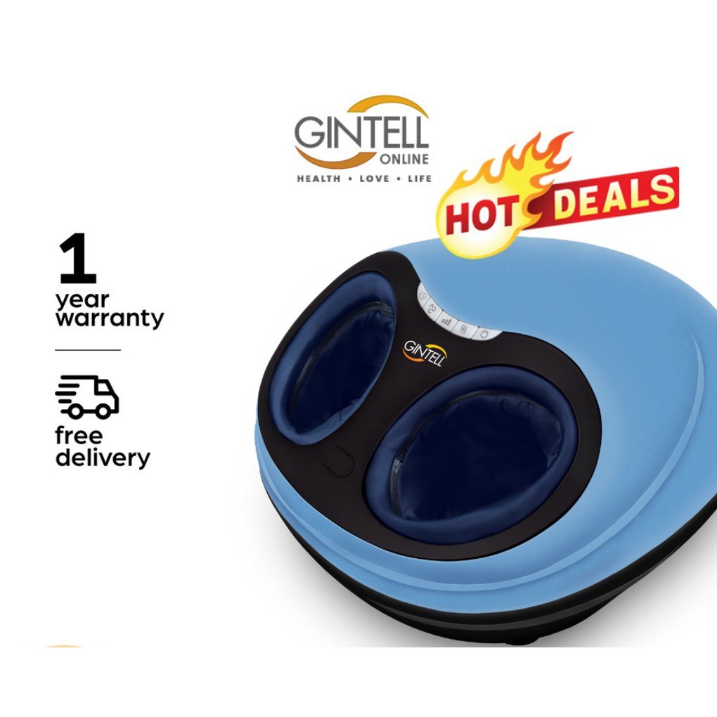 GINTELL GBeetle EZ Foot Massager (Sky Blue)(GT232) Shopee Singapore
