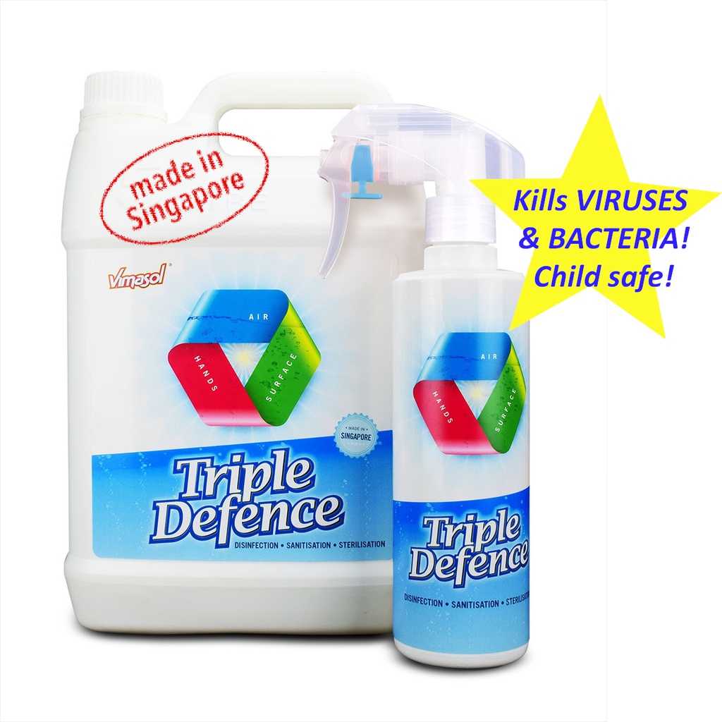 Vimasol Disinfectant Triple Defence (Alcoholbased) K5Pro K6x Nano Spray Gun Shopee Singapore