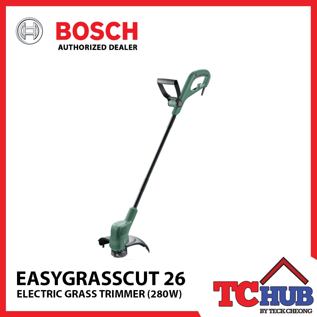 [Bosch] EASYGRASSCUT 26 Grass Trimmer (280W) Shopee Singapore