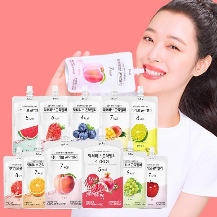 Dr.Liv Diet Konjac Jelly 150ml x 10 packs. New Flavor!! Shopee Singapore