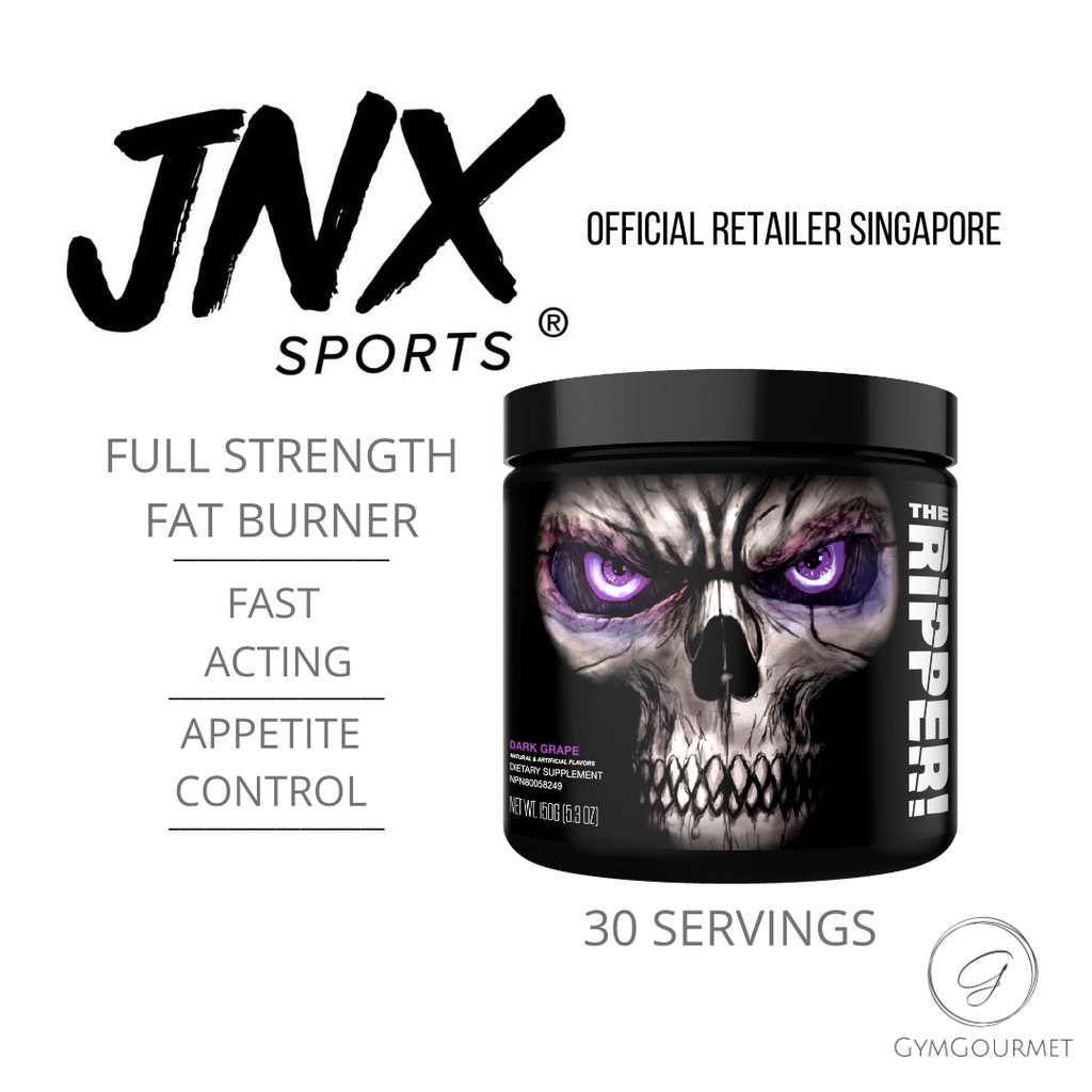 JNX Sports, The Ripper, Fat Burning Pre Workout, 5.3 oz (150 g) 30