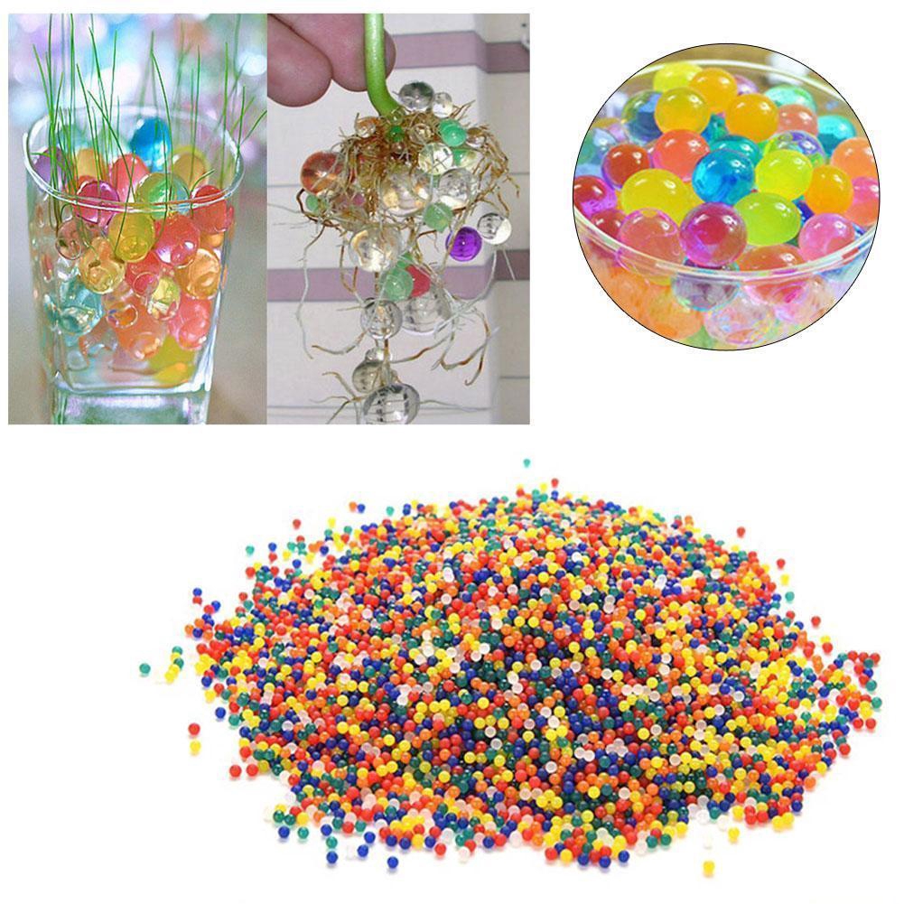1000pcs Crystal Water Balls Jelly Gel Beads for Vases Orbeez Multi