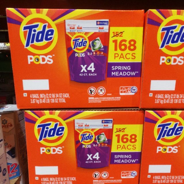 Invoices Costco Daigou Tide Laundry Capsule Ball Spring Grass Fragrance